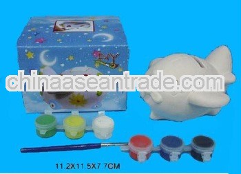 Painting ceramic diy toy for kids