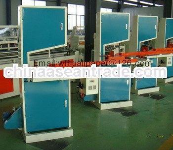 Paper cutter, paper cutting machine, band saw