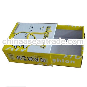 Paper packaging shoe box for children