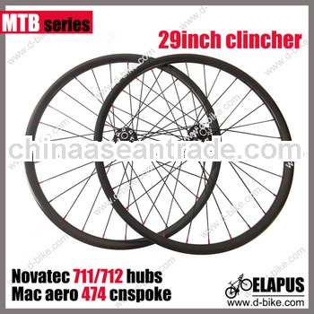 Pass EN standard mountain mtb 29" cabon wheel