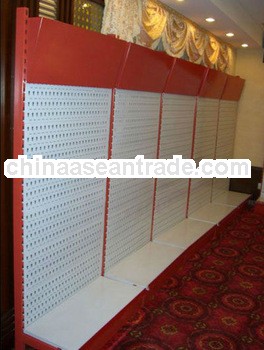 Perforated Supermarket Gondolas/Supermarket Gondola Shelving