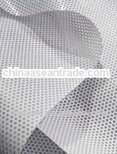 Perforated one way vision vinyl window film
