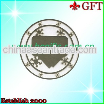 Personalized custom metal bookmark in china