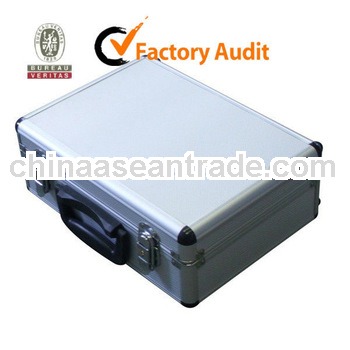 Pistol Silver Gun Handgun Case Aluminum Box Corners MLD-AC934