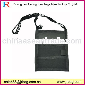 Plain Nylon Neck Wallets &Tradeshow ID Card Holders