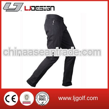 Plain colour performance men's golf pants