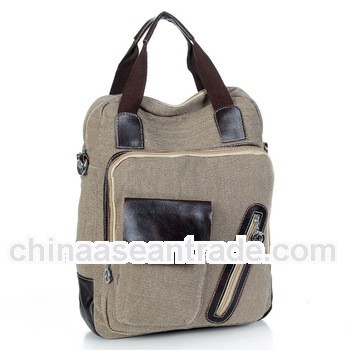 Plain grey Fashion Ladies' Canvas handbag