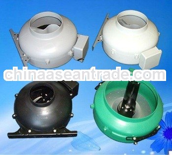 Plastic Inline duct fan with certification of CE---120V & 230V are available