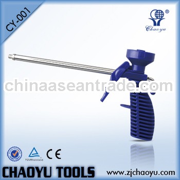 Plastic and Disposable Foam Gun CY-001 for construction tools and PU foam building material