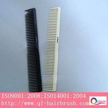 Plastic custom printed comb for wholesales