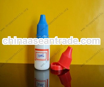 Plastic eye botte pe white in 10ml capacity