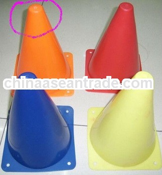 Plastic soccer or football training cones