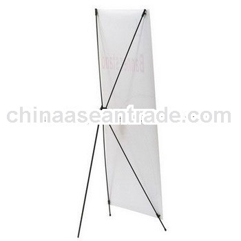 Plastic x banner stand/sign base/flex banner