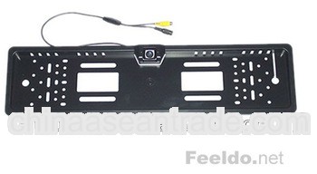 Plate frame Newestrear view camera for Europe