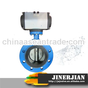 Pneumatic Butterfly Valve With C-Top