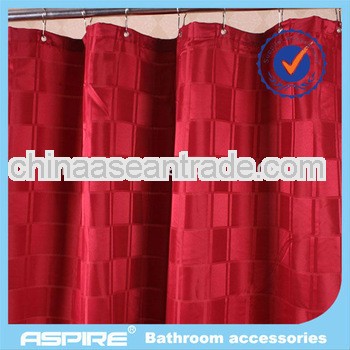 Polyester thick shower curtain
