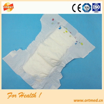Polyethylene film high quality diaper for child