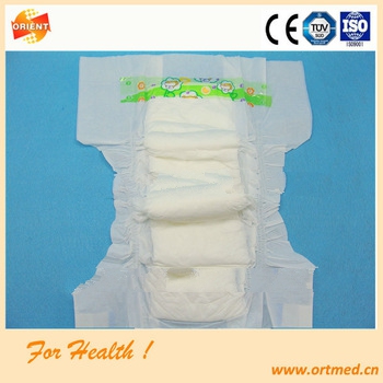 Polyethylene film soft and breathable baby diaper
