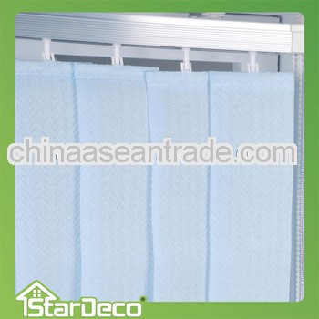 Popular Blue Blackout vertical blinds fabric