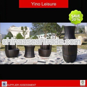 Popular Wicker furniture rattan chair garden chairs assemble chair RZ1007-1