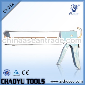 Popular and good quality skeleton caulking gun with iron material