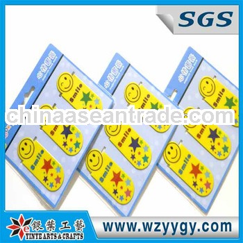 Popular foldable souvenir free custom cheap bookmark