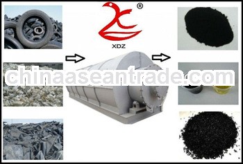 Popular in Asia! Waste Tyre Pyrolysis Plant Made in 