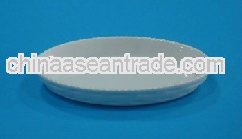 Porcelain oval bakeware pan set