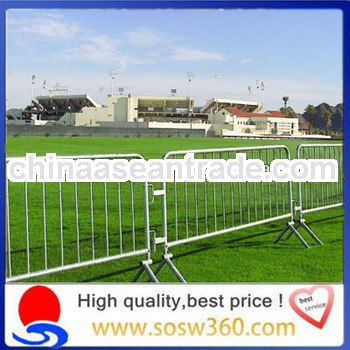 Portable steel event barriers ISO9001 factory