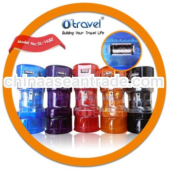 Portable travel smart plug ac adapter