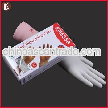 Powdered&powder free disposable vinyl gloves/gloves