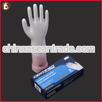 Powdered&powder free disposable vinyl gloves/health powder