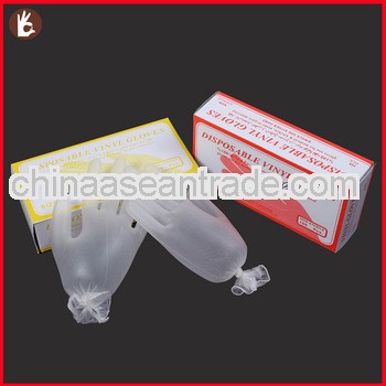 Powdered&powder free disposable vinyl gloves/manufacture