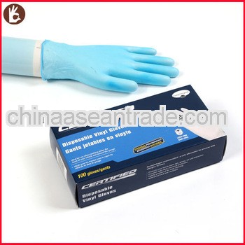 Powdered&powder free disposable vinyl gloves/rubber kitchen gloves