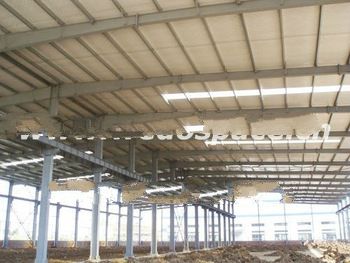 Pre engineering light steel factory building, warehouses, workshops