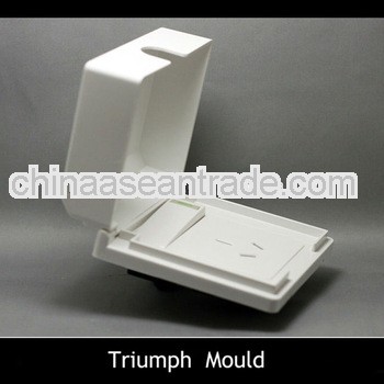 Precise plastic socket shell mould