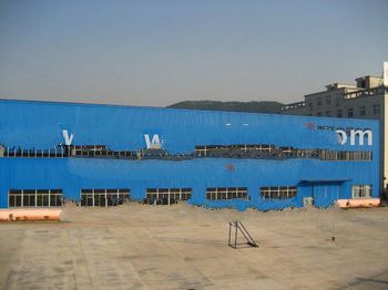 Prefabricated house steel structural system