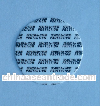 Pressure sensitive seals