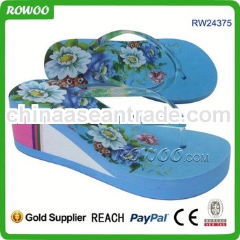 Pretty kids print high EVA sandal