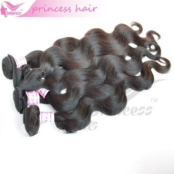 Princess hair strong weft and tangle free brazilian remy hair brazilian hair from brazil