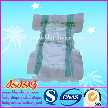 Printed Coforful Green Core Nani Baby Diaper Stocklots