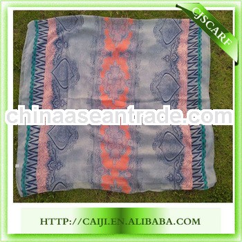 Printed Muslim Pattern Shawl Stole