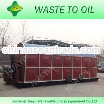 Produce 1 Set Per Day Waste Plastic Pyrolysis Plant, Plastics Refining To Diesel Oil