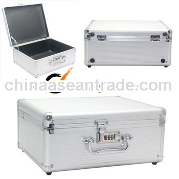 Professinal Silver Beauty Tightly Durable Aluminum Tool Case Carry Storage Box