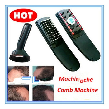 Professinal Supplier Laser&Vibrating Hair Restoration Comb Brush Kit,Effective Regrowth Hair Mas
