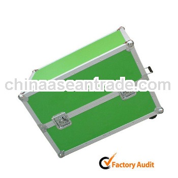 Professional Aluminum Bookcase ATA Combined Trolley Case