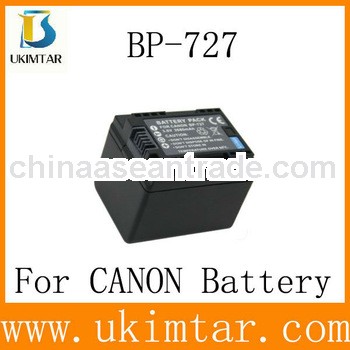 Professional Camcorder Battery for Canon VIXIA HFM50 BP-727 factory supply