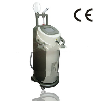 Professional E-light double handles hair removal ipl rf machine
