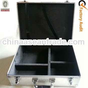 Professional Large Silver Aluminum Grooming Box Tool Case