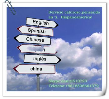 Professional Spanish interpreter for overseas customers in china